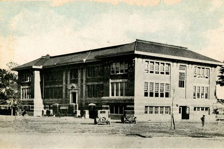 1909: Once Covington Grammar School and later C.J. Schoen Middle School, this is the oldest school building still in use in the parish (now school board offices).